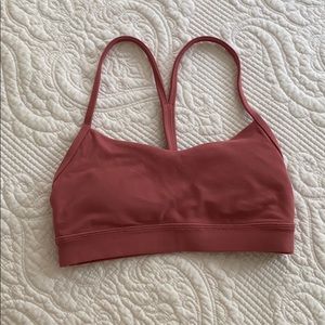 Pink Lulu Y Sports Bra!